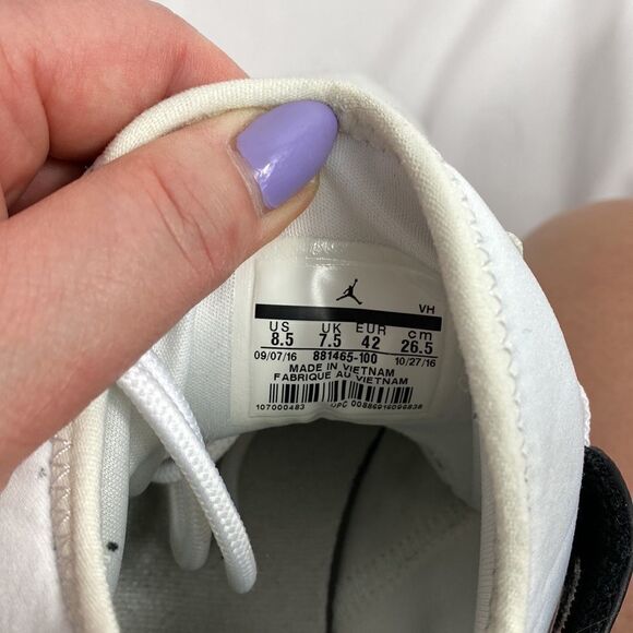 Nike Air Jordan Formula 23 “White Black” size 8.5 - Picture 8 of 9